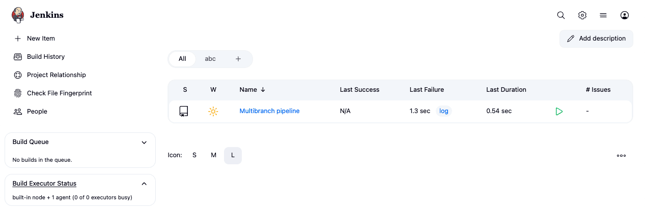 Jenkins header redesign